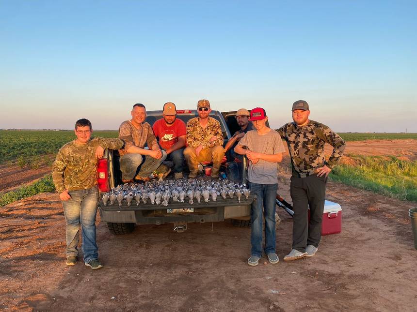 Oklahoma dove hunt with Bitter Creek Outfitters