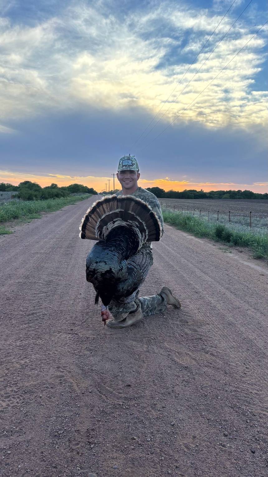 Rio Grande turkey hunt with Bitter Creek Outfitters in southwest Oklahoma