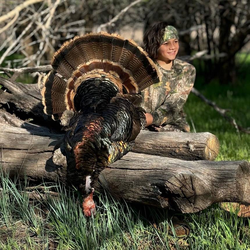 Rio Grande turkey hunt with Bitter Creek Outfitters in southwest Oklahoma