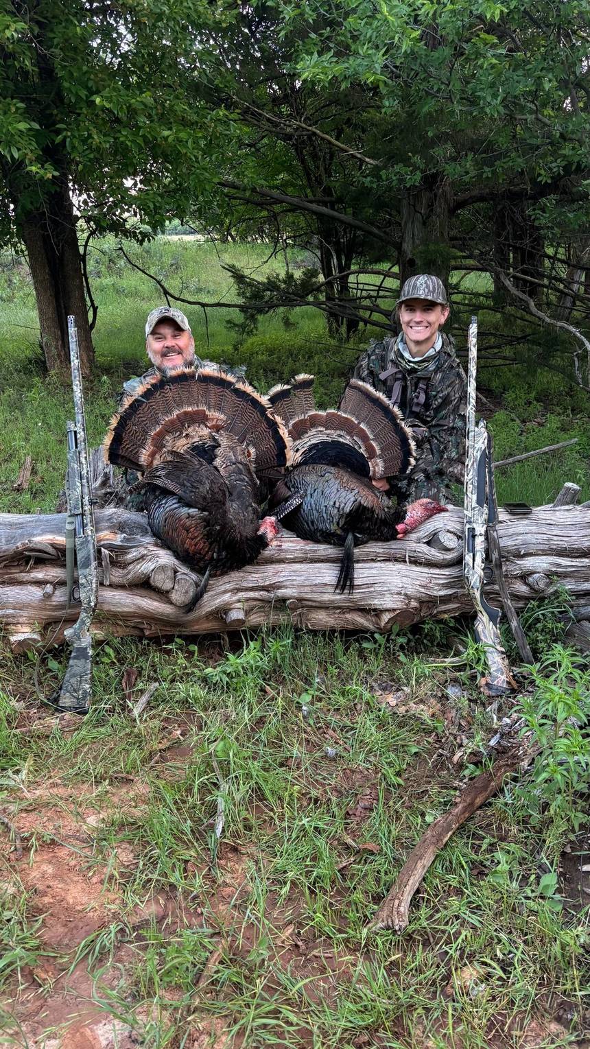 Rio Grande turkey hunt with Bitter Creek Outfitters in southwest Oklahoma