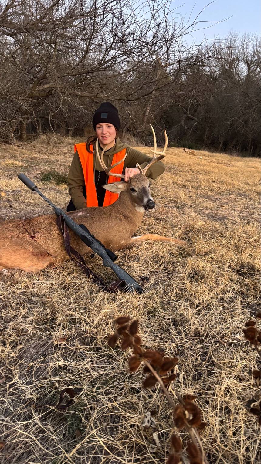 Whitetail deer hunt with Bitter Creek Outfitters in southwest Oklahoma